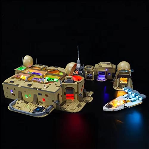 GEAMENT LED Licht-Set Kompatibel mit Lego Mos Eisley Cantina - Beleuchtungsset für Star Wars 75290 Baumodell (Modell-Set Nicht enthalten) von GEAMENT