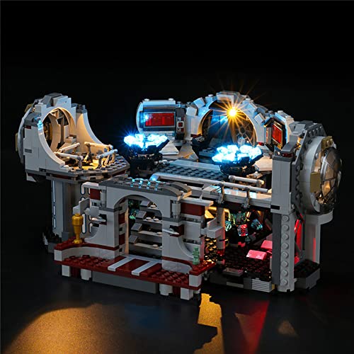GEAMENT LED Licht-Set Kompatibel mit Lego Todesstern – Finales Duell (Death Star Finals Duel) - Beleuchtungsset für Star Wars 75291 (Lego Set Nicht enthalten) von GEAMENT