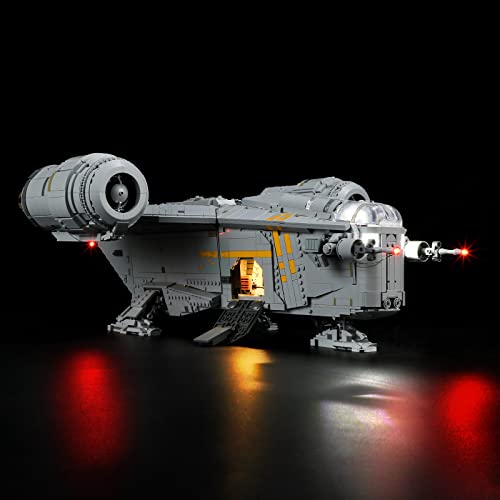 GEAMENT LED Licht-Set Kompatibel mit Lego UCS Razor Creast - Beleuchtungsset für Star Wars 75331 Baumodell (Lego Set Nicht enthalten) von GEAMENT
