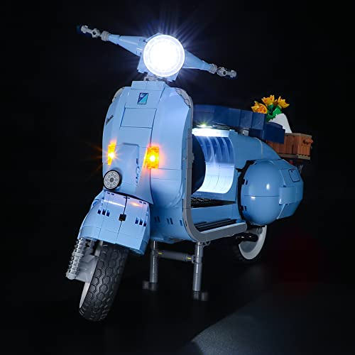 GEAMENT LED Licht-Set Kompatibel mit Lego Vespa 125 - Beleuchtungsset für Creator 10298 Baumodell (Modell-Set Nicht enthalten) von GEAMENT