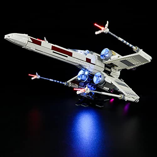 GEAMENT LED Licht-Set Kompatibel mit Lego X-Wing Starfighter - Beleuchtungsset für Star Wars 75355 (Lego Set Nicht enthalten) von GEAMENT