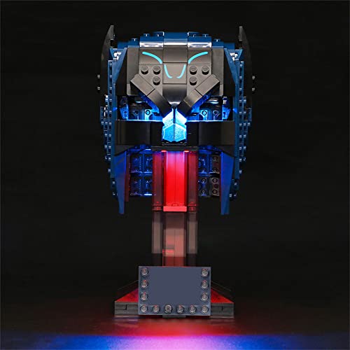 GEAMENT Licht-Set Kompatibel mit Lego Batman Haube aus der klassischen TV-Serie (Batman Cowl) - Beleuchtungsset für DC 76238 (Lego Set Nicht enthalten) von GEAMENT