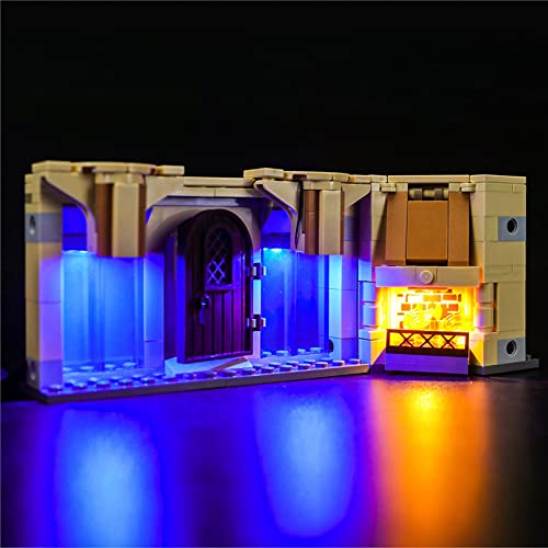 GEAMENT Licht-Set Kompatibel mit Lego Harry Potter Der Raum der Wünsche auf Schloss Hogwarts (Hogwarts Room of Requirement) - Beleuchtungsset für 75966 (Modell-Set Nicht enthalten) von GEAMENT