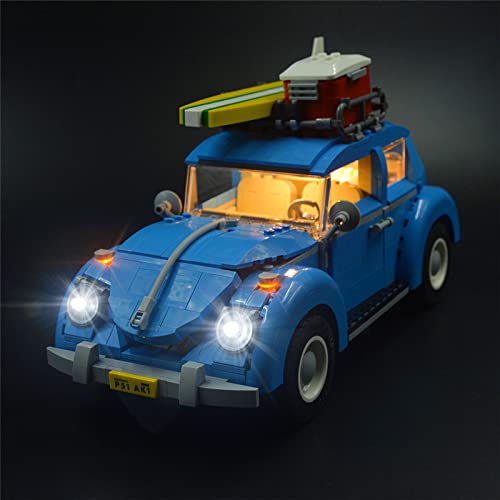GEAMENT Lichtset Kompatibel mit Lego Beetle Bausteine Modell - für Creator Expert 10252 Auto (Modell-Set Nicht enthalten) von GEAMENT