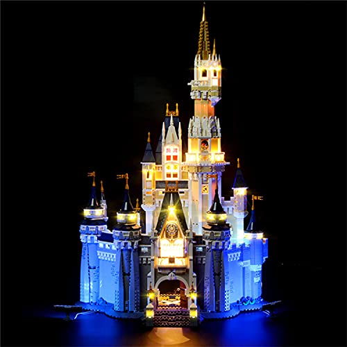 GEAMENT LED Licht-Set kompatibel mit Lego 71040 Das Disney Schloss 2016 Version (Disney Castle) (Lego Set Nicht enthalten) von GEAMENT