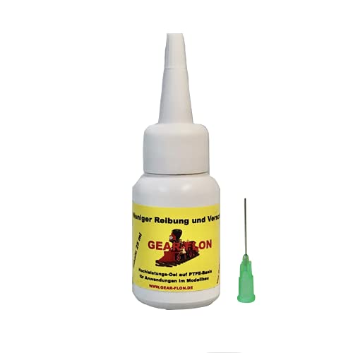 GEAR- FLON Hochleistungsöl auf Teflon Basis Modellbahn 25ml mit Dosiernadel by partCore GEAR- FLON Hochleistungsöl auf Teflon Basis Modellbahn 25ml mit Dosiernadel by partCore von GEAR- FLON