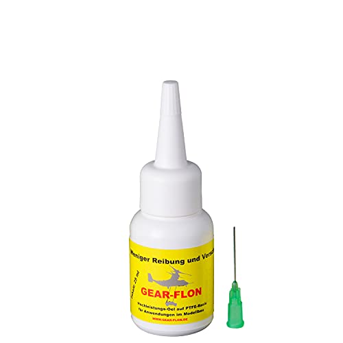 GEAR- FLON Hochleistungsöl 25 ml 002 mit aufsteckbarer Dosiernadel by partCore GEAR- FLON Hochleistungsöl 25 ml 002 mit aufsteckbarer Dosiernadel by partCore von GEAR- FLON