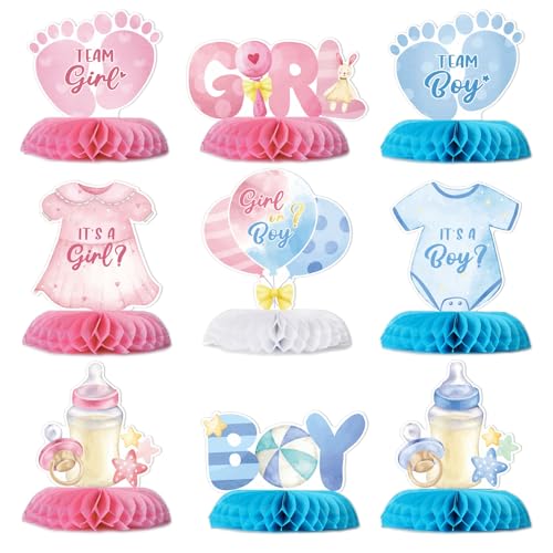 GEBETTER 9 Stück Gender Reveal Party Deko Bienenwabe Mittelstück Tischdekoration Mädchen oder Jungen Dekoration für Tischdeko Babyparty Baby Shower Tischaufsätze Geschlecht Verkünden GEBETTER 9 Stück Gender Reveal Party Deko Bienenwabe Mittelstück Tischdekoration Mädchen oder Jungen Dekoration für Tischdeko Babyparty Baby Shower Tischaufsätze Geschlecht Verkünden von GEBETTER
