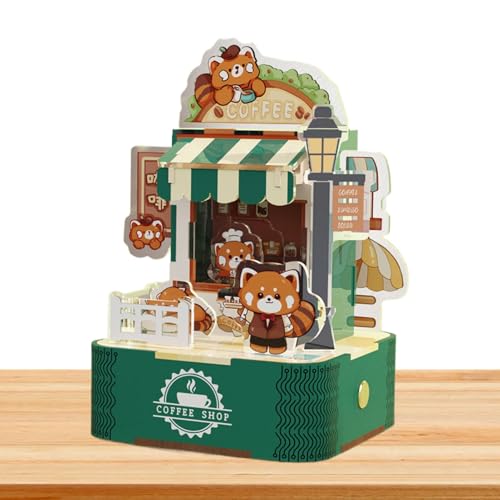 Acrylpuzzle, Puzzle für Kinder, Nachtlicht mit Touchscreen, Schreibtischlampe für Schlafzimmer, Bausatz, Modell, schönes Nachtlicht für Kinder für zu Hause von GEDOX