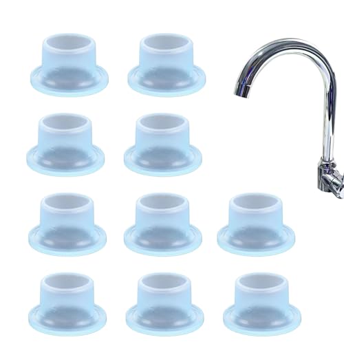 Auslaufsichere Dichtung für Wasserhahn, auslaufsichere Dichtung für Wasserhahn, dreieckige Ventildichtung für Wasserhahn, 10 Stück, Dichtungsring für Wasserhahn, Sanitär-Unterlegscheibe von GEDOX