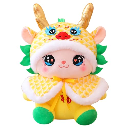 GEDOX Chinesischer Drachen-Anhänger, chinesischer weicher Drache gefüllt, Drachen-Ornament Gott des Drachen, Plüsch-Drachenanhänger, Glücklicher Drache Figur für Armaturenbrett, Drachen-Ornament GEDOX Chinesischer Drachen-Anhänger, chinesischer weicher Drache gefüllt, Drachen-Ornament Gott des Drachen, Plüsch-Drachenanhänger, Glücklicher Drache Figur für Armaturenbrett, Drachen-Ornament von GEDOX