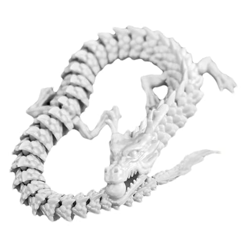 GEDOX Drache bedruckt, Drache, Spielzeug zum Stressabbau für Tiere mit flexiblen Gelenken, Drache bedruckt, Drachenfiguren, Zappelspielzeug, Zappelspielzeug von GEDOX
