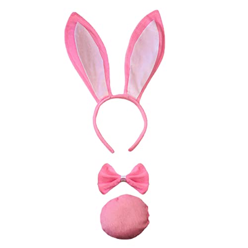 GEDOX Hasenkostüm für Kinder, Osterhasenkostüm, Osterhasen-Kostüm, niedliche Mützen mit Ohren für Osterpartygeschenke, Zubehör für von GEDOX
