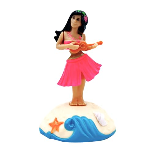 GEDOX Hawaii-Puppen-Ornamente, Armaturenbrett-Figur mit Hawaii-Mädchen, Mädchen-Figur mit Ornament, Tischschmuck mit Automobil-Finish für Schreibtisch, Hawaii GEDOX Hawaii-Puppen-Ornamente, Armaturenbrett-Figur mit Hawaii-Mädchen, Mädchen-Figur mit Ornament, Tischschmuck mit Automobil-Finish für Schreibtisch, Hawaii von GEDOX