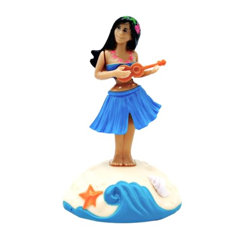 GEDOX Hawaii-Puppen-Ornamente, Armaturenbrett-Figur mit Hawaii-Mädchen, Mädchen-Figur mit Ornament, Tischschmuck mit Automobil-Finish für Schreibtisch, Hawaii GEDOX Hawaii-Puppen-Ornamente, Armaturenbrett-Figur mit Hawaii-Mädchen, Mädchen-Figur mit Ornament, Tischschmuck mit Automobil-Finish für Schreibtisch, Hawaii von GEDOX