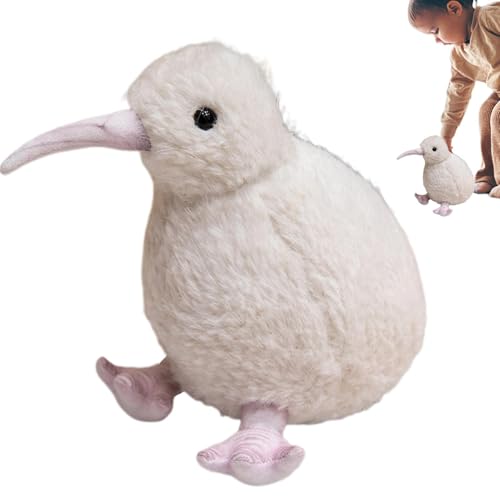 GEDOX Kiwi-Vogel-Plüschtier, Kiwi-Vogel-Plüschtier, realistisches Vogelspielzeug, niedliche Kiwi-Plüschpuppe für Kinder, , Mädchen von GEDOX