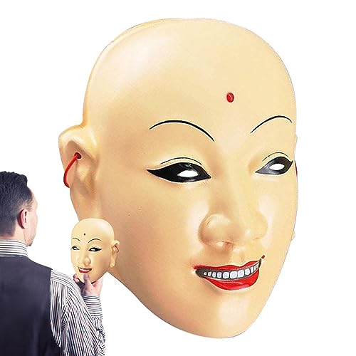 GEDOX Mönchgesichtsabdeckung, Scary Tang Monk Face, wiederverwendbar, Halloween Tang Monk Maskerade Requisiten für Erwachsene Kinder Cosplay von GEDOX