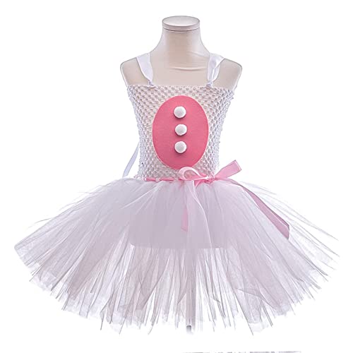 Kostüm-Set mit Hasenohren, Partykleid für Mädchen, mit Haarreif und Hasenohren, Osterkleid für Kinder, Kostümset von GEDOX