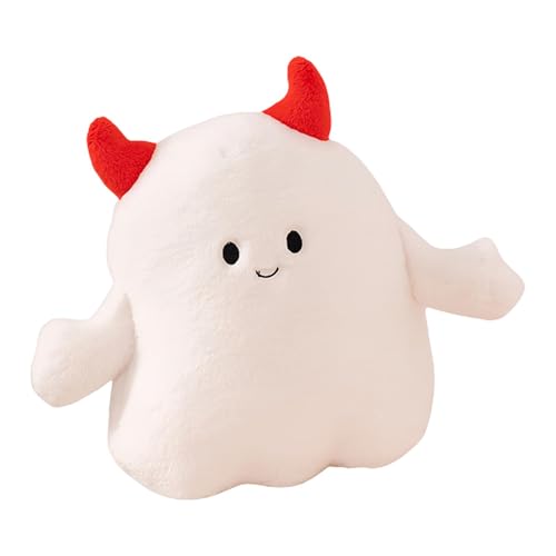 Plüschpuppen, gefüllt mit Halloween, Plüschtiere, Geistertiere, Halloween-Plüschtier mit Kürbishut, Geisterpuppe, Halloween-Geisterpuppe, freundlich von GEDOX