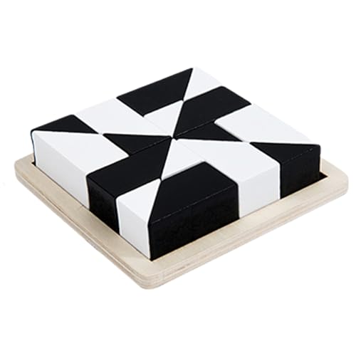 Tangram Puzzle für Kinder, pädagogische Bausteine aus Holz, 3D-Puzzle, bunt, geometrische Bausteine von GEDOX