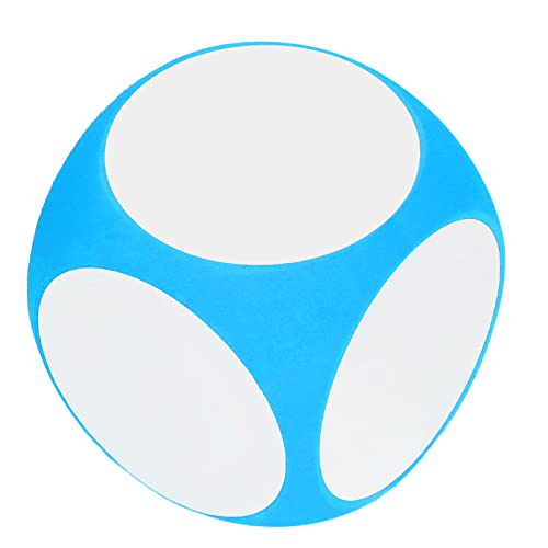 GEERYZHE Leere Würfel, Würfel Kubikschreibende Art Dice Unterrichten von Blanko -Würfeln, das Accessoire Unterrichtet (Blue) von GEERYZHE