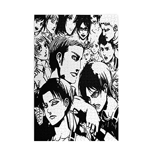 Eren Yeager Puzzle, 1000 Teile, 75,4 x 50,3 cm - Puzzle - dicke, stabile Teile, anspruchsvolle Familienaktivität, tolle Geschenkidee Eren Yeager Puzzle, 1000 Teile, 75,4 x 50,3 cm - Puzzle - dicke, stabile Teile, anspruchsvolle Familienaktivität, tolle Geschenkidee von GEHIYPA