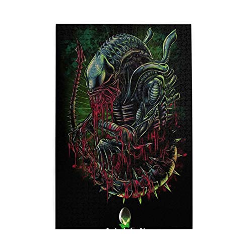 Sintee-Alien-Xenomorph Puzzle, 1000 Teile, 75,4 x 50,3 cm - Puzzle - dicke, stabile Teile, herausfordernde Familienaktivität, tolle Geschenkidee Sintee-Alien-Xenomorph Puzzle, 1000 Teile, 75,4 x 50,3 cm - Puzzle - dicke, stabile Teile, herausfordernde Familienaktivität, tolle Geschenkidee von GEHIYPA