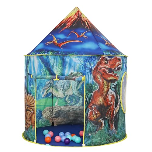 Dinosaurier Spielzelt - Pop-Up-Zelt - Kinderzelt für Drinnen und Draußen, Spielhaus für das Kinderzimmer, Zelt Kinderzimmer, Spielzelt für Mädchen und Jungen, Kinder Zelt Dinosaurier Spielzelt - Pop-Up-Zelt - Kinderzelt für Drinnen und Draußen, Spielhaus für das Kinderzimmer, Zelt Kinderzimmer, Spielzelt für Mädchen und Jungen, Kinder Zelt von GEIwenle