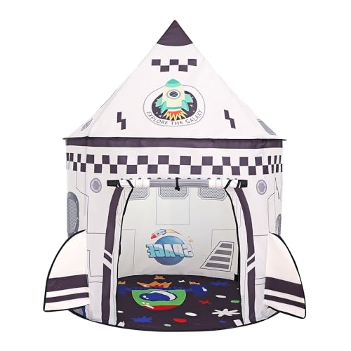 Raketen Kinderzelt für Drinnen Astronauten Raumschiff Spielzelt Kinder Spielhaus Pop Up Zelt Kinderhaus Junge Mädchen Faltbar Kinderspielhaus Garten Camping Kinderzimmer Spielzeug Tent Raketen Kinderzelt für Drinnen Astronauten Raumschiff Spielzelt Kinder Spielhaus Pop Up Zelt Kinderhaus Junge Mädchen Faltbar Kinderspielhaus Garten Camping Kinderzimmer Spielzeug Tent von GEIwenle