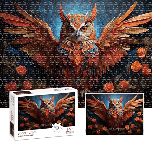 1000 Stück Nightowl Puzzle für Erwachsene, herausforderndes Puzzle; Puzzlespielzeug ab 14 Jahren besondere Anlässe & Geburtstage. 1000 Stück Nightowl Puzzle für Erwachsene, herausforderndes Puzzle; Puzzlespielzeug ab 14 Jahren besondere Anlässe & Geburtstage. von GELGLOCK