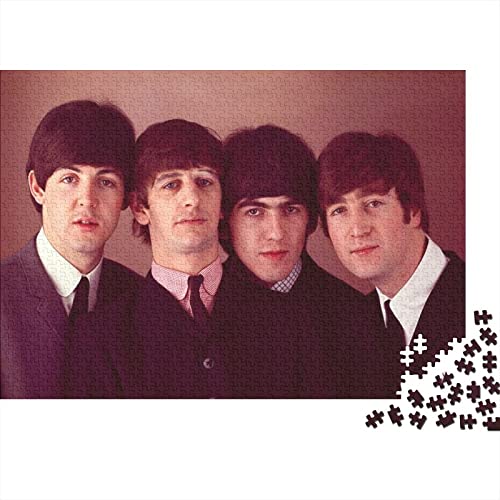The Beatles Puzzles 1000 Teile Für Erwachsene Kinder |Rockband Musik| 1000 Teile Puzzle Lernspiele Heimdekoration Puzzle 1000pcs (75x50cm) von GENBAK