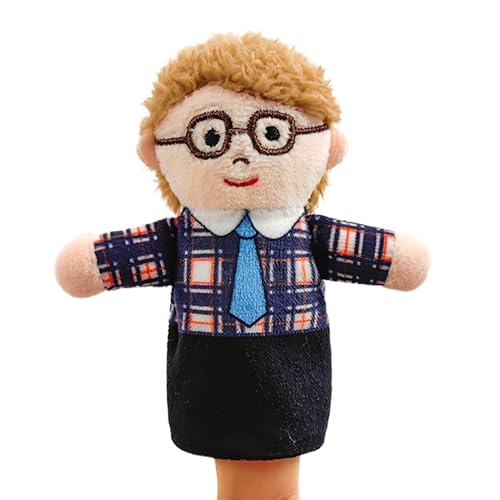 Fingerpuppen für Kleinkinder, Fingerpuppen für Kinder, interaktives Fingerspielzeug, Handpuppen für Kleinkinder | Handpuppen mit Familienfingern, Figuren von GENERIC