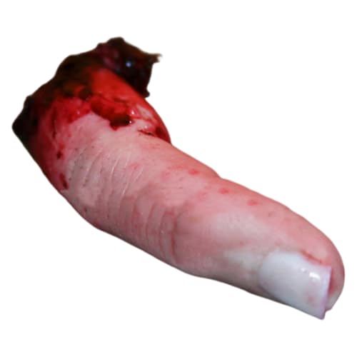 Halloween Mozzate Finger | Horror realistische Mozzate -Finger - ihre Stinkte in festem Harz für Dekorationen, Rollenspiele, spektrale Partys, erschreckende Szenen und lustige Witze von GENERIC