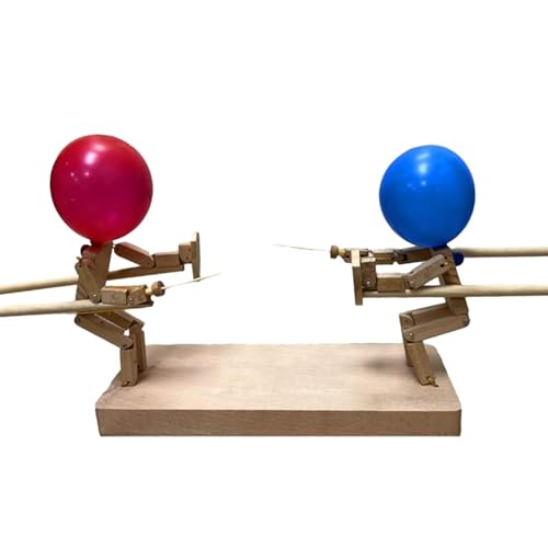 Holzballonspiel | Anspruchsvolles Holzspiel mit 50 Luftballons | Ballon-Bamboo-Mann-Kampf | Übungs-Handgeschicklichkeits-Brettspiel für Spielzimmer, Wohnzimmer, Schlafzimmer, Klassenzimmer, Spielplatz Holzballonspiel | Anspruchsvolles Holzspiel mit 50 Luftballons | Ballon-Bamboo-Mann-Kampf | Übungs-Handgeschicklichkeits-Brettspiel für Spielzimmer, Wohnzimmer, Schlafzimmer, Klassenzimmer, Spielplatz von GENERIC