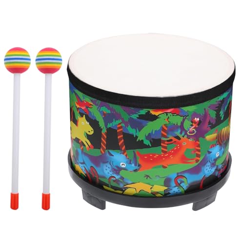 Kindertrommel | 7,87x7,87x7,87 Zoll Musikspielzeug für Kinder | Musiktrommel für 8 -Zoll -Percussion -Instrumente - Drumm für Kinder im Vorschulholz mit 2 Clubs zu Weihnachten Kindertrommel | 7,87x7,87x7,87 Zoll Musikspielzeug für Kinder | Musiktrommel für 8 -Zoll -Percussion -Instrumente - Drumm für Kinder im Vorschulholz mit 2 Clubs zu Weihnachten von GENERIC