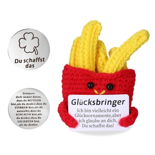 GENZYRE Pocket Hug Glücksschweinchen, Kreative Strickwolle Minischwein Puppe und Kleine Umarmung Glücksbringer Mutmacher Geschenk Gute Besserung Geschenk Muttertagsgeschenk GENZYRE Pocket Hug Glücksschweinchen, Kreative Strickwolle Minischwein Puppe und Kleine Umarmung Glücksbringer Mutmacher Geschenk Gute Besserung Geschenk Muttertagsgeschenk von GENZYRE