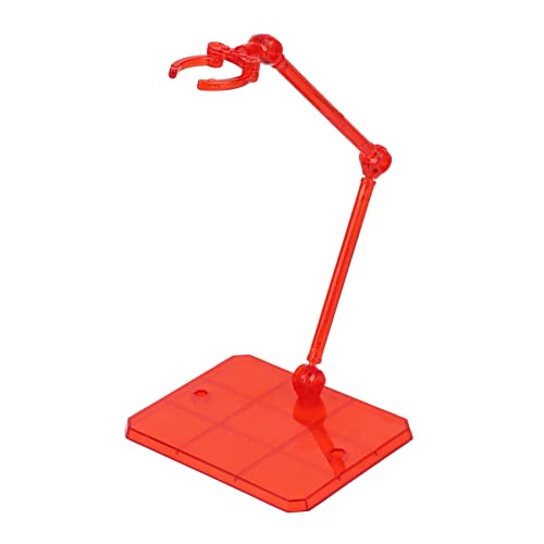 GERALD 10 StüCk Aktion Figure Basis Passende Display StäNder Halterung für 1/144 1/100 Puppen Modell BüHne Gesetz Kleidung,Rot von GERALD