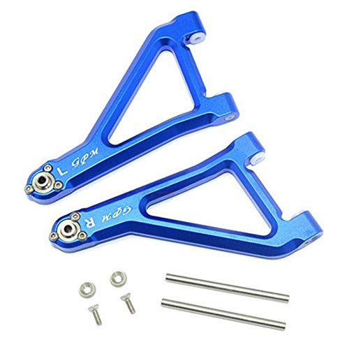 GERALD 2PCS Aluminium Front Upper Suspension Arm 8531 für Unlimited Desert UDR, Blau von GERALD