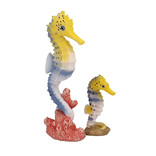 GERALD Action Spielzeug Figur Ozean Marine Welt Biologische Tier Mini Octopus Hippocampus Spielzeug Sammlung Modell Puppen Für Kinder Geschenk, D von GERALD