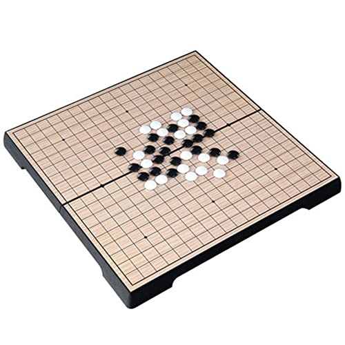 GERALD Go Chess Magnetic Go Game 19 Road 361 Teile/SäTze Weiqi Chinesisches Altes Spiel Von Go Klappschachbrett Kinderspielzeug von GERALD