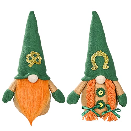 GERALD St. Patricks Tag Dekorationen GNOME PlüSch Handgemachte Gesichtslose Puppe Hause Tisch Dekor für St. 'S Tag Geschenke von GERALD