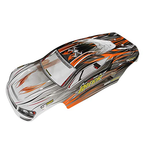 GERALD für Q903 9138 1/16 Off Road Nitro RC 1/16 Karosserie Abdeckung, Orange von GERALD