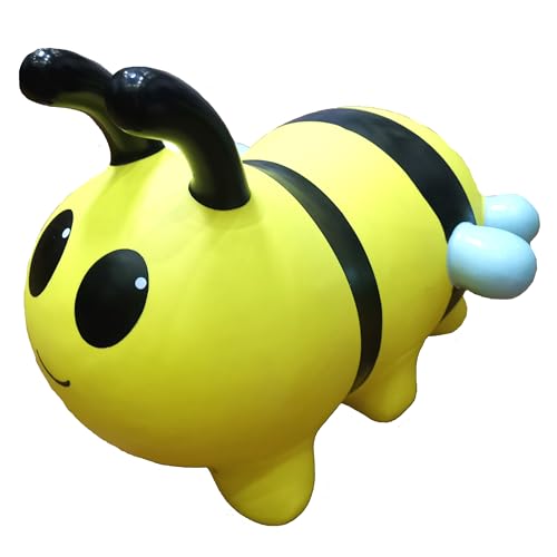 GERARDO'S Toys Jumpy Hüpftier Gelbe Biene - Hüpftiere ab 1 Jahr und ab 2 Jahre - Aufblasbare Tiere Spielzeug Draussen oder Drinnen für Kleinkinder ab 12 Monaten… von GERARDO'S