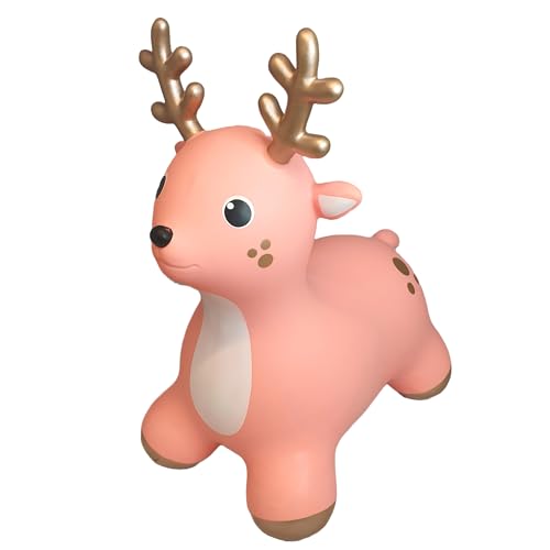Hüpftier GO69359 Hüpfball, rosa, ca 55 cm von GERARDO'S