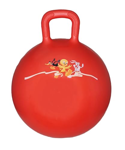 Looney Tunes Space Hopper Red: Bouncing Fun for Kids - Durable and Safe Inflatable - Ideal Indoor and Outdoor Play for Active Children - Officially Licensed Warner Bros. Merchandise von GERARDO'S