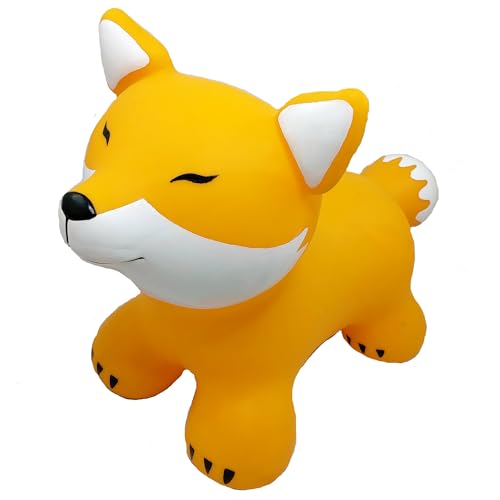 Hüpftier GO69368 Hüpfball, Orange, ca 55 cm von GERARDO'S