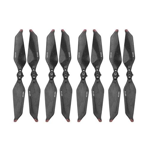 GERRIT Faltbare Carbon Fiber Propeller Quick Release Requisiten Klinge Ersatz Leichte 9453F Flügel Fans Zubehör for D-JI Mavic 3 (Size : 4 Pairs) von GERRIT