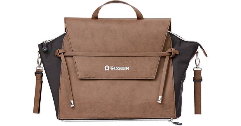Wickeltasche N°4, tabak von GESSLEIN