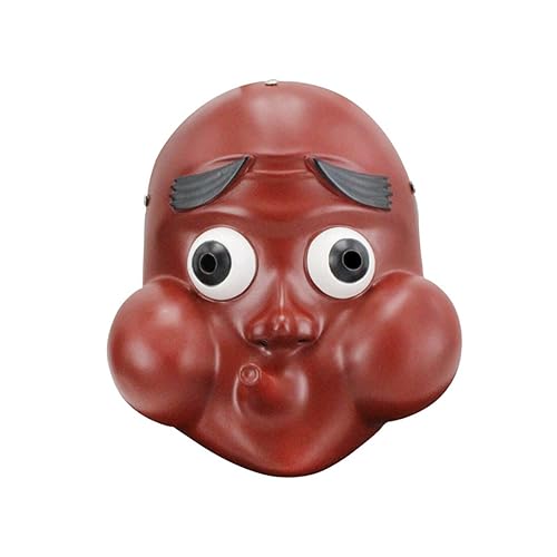 GEST Samurai Oni Maske für Männer - Japanische Traditionelle Dämon Ninja Punk Maske für Halloween Cosplay Requisiten von GEST