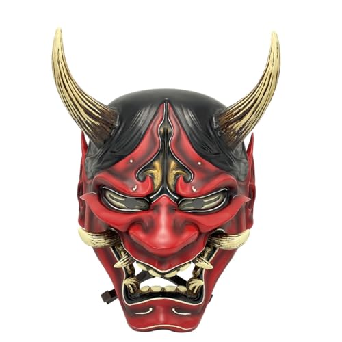 Samurai Ghost Maske Japanischer Horror Dämon Tragbare Maske für Halloween Cosplay Kostüm Cosplay Requisiten Samurai Ghost Maske Japanischer Horror Dämon Tragbare Maske für Halloween Cosplay Kostüm Cosplay Requisiten von GEST